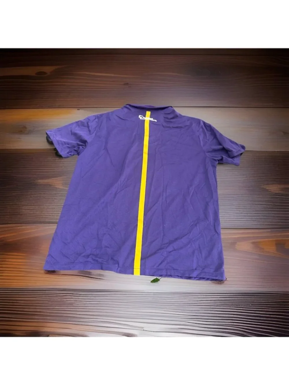 Nike LSU Tigers Dri-FIT Purple and Yellow Polo Shirt Men's Xl